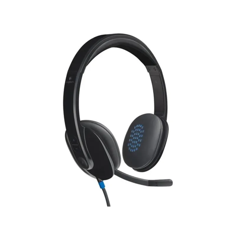 Fejhallgató Logitech H540 Mikrofonnal Fekete USB Fejhallgató Logitech H540 Mikrofonnal Fekete USB