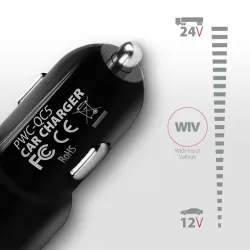 Axagon PWC-QC5 univerzális autós töltő adapter