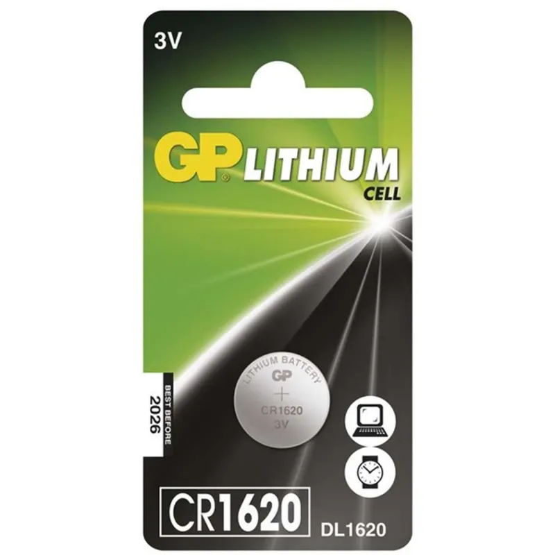 GP CR1620 lítium gombelem 1db/bliszter GP CR1620 lítium gombelem 1db/bliszter