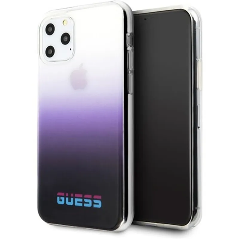 GUESS California iPhone 11 Pro lila PC/TPU tok GUESS California iPhone 11 Pro lila PC/TPU tok