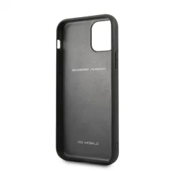 Ferrari GEN iPhone 11 Pro Max függőlegesen csíkozott kemény tok fekete (FEHDEHCN65BK)