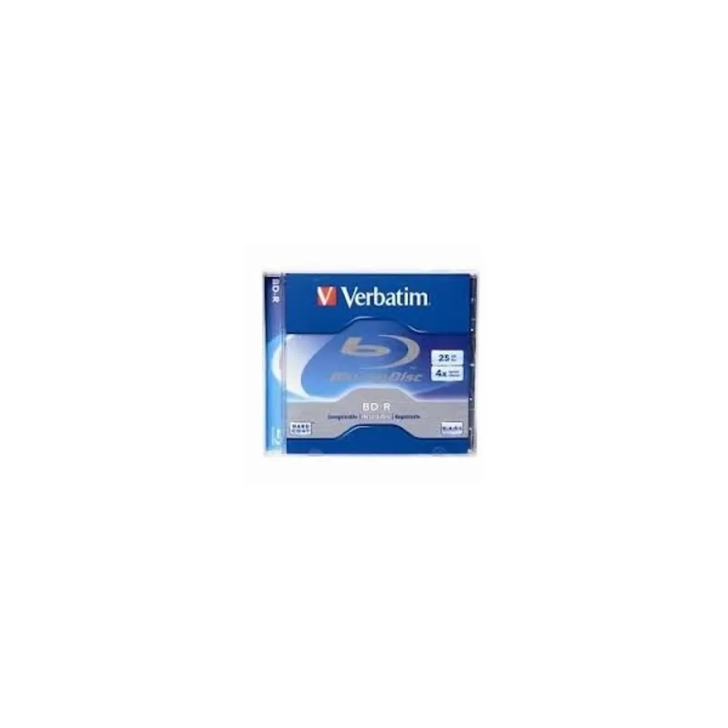 VERBATIM BRV-6 BD-R normál tokos Blu-Ray lemez VERBATIM BRV-6 BD-R normál tokos Blu-Ray lemez