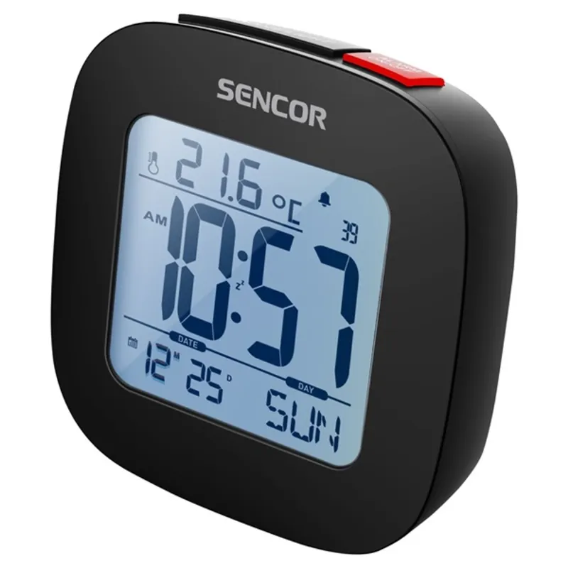 Sencor SDC 1200 B fekete ébresztőóra Sencor SDC 1200 B fekete ébresztőóra