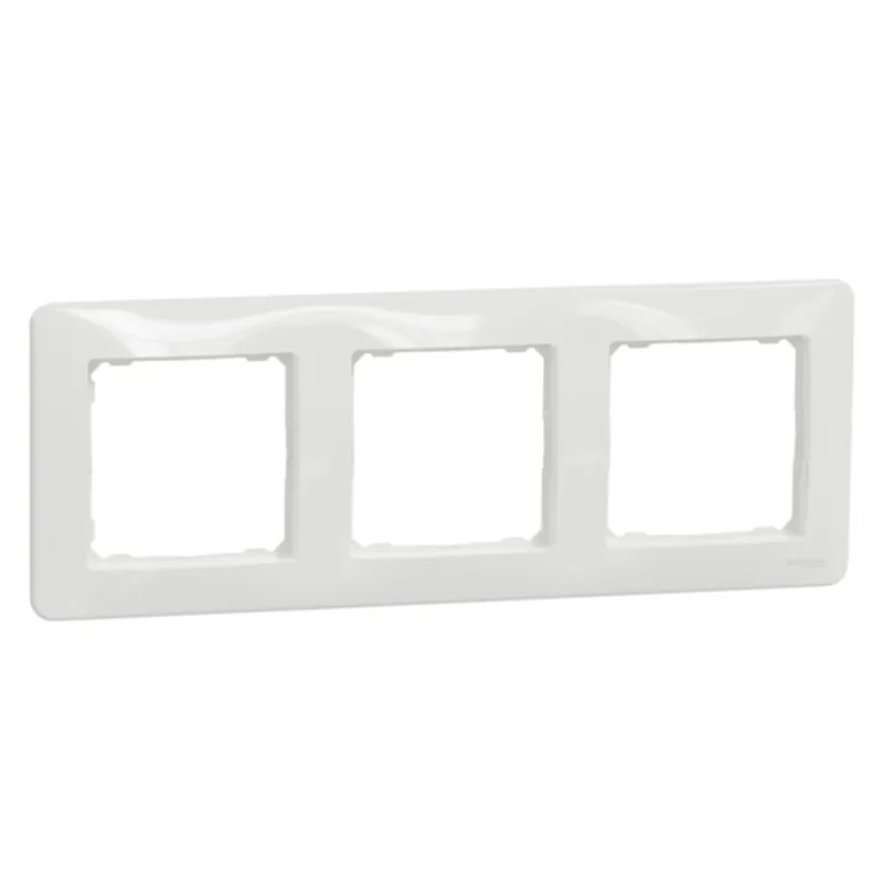 Schneider SDD311803 Sedna fehér hármas keret Schneider SDD311803 Sedna fehér hármas keret