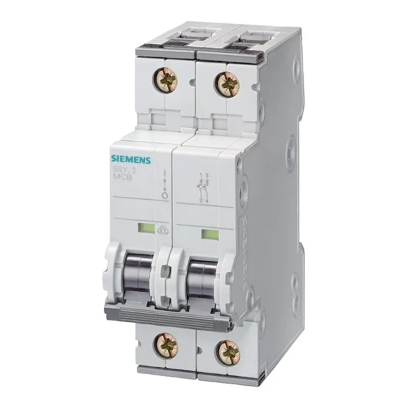 Siemens 5SY4225-6 10kA 2P B 25A kismegszakító Siemens 5SY4225-6 10kA 2P B 25A kismegszakító