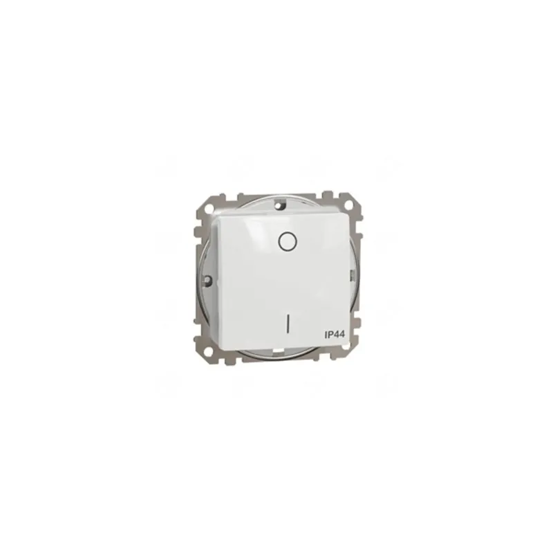 Schneider SDD211102 Sedna rugós IP44 fehér SDD kétpólusú kapcsoló Schneider SDD211102 Sedna rugós IP44 fehér SDD kétpólusú kapcsoló