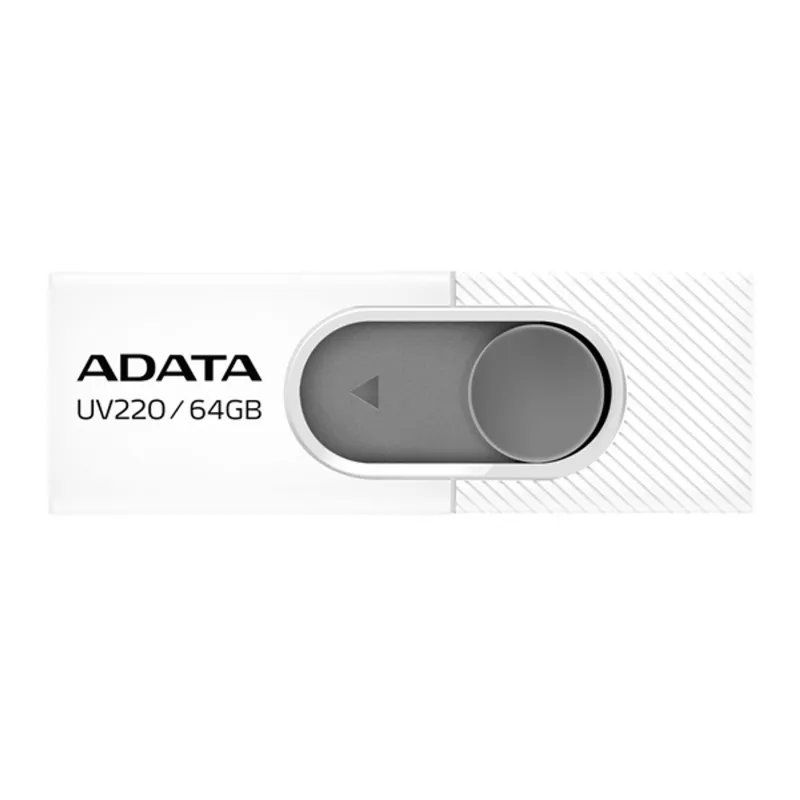 ADATA 64GB USB2.0 Fehér-Szürke (AUV220-64G-RWHGY) Flash Drive ADATA 64GB USB2.0 Fehér-Szürke (AUV220-64G-RWHGY) Flash Drive