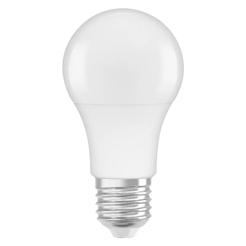 Osram Base matt műanyag búra/8,5W/806lm/2700K/E27/dobozos LED körte izzó 3 db Osram Base matt műanyag búra/8,5W/806lm/2700K/E27/dobozos LED körte izzó 3 db