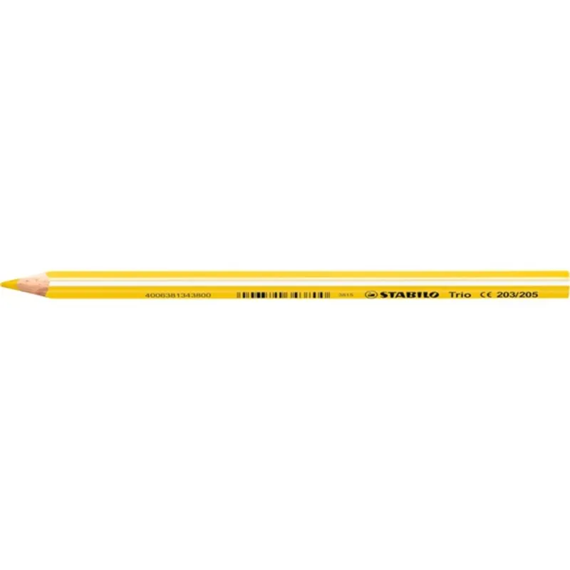 Stabilo Trio thick 203/205 sárga vastag színes ceruza Stabilo Trio thick 203/205 sárga vastag színes ceruza