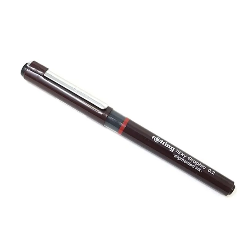 Rotring Tikky Graphic 0,2mm borvörös tűfilc Rotring Tikky Graphic 0,2mm borvörös tűfilc