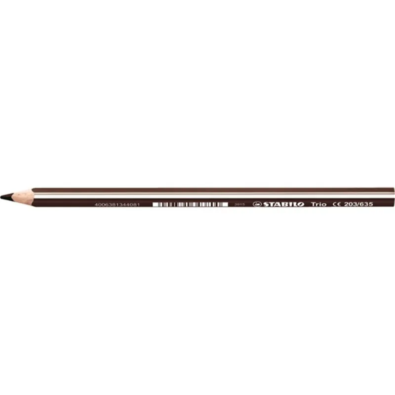 Stabilo Trio thick 203/635 sötétbarna vastag színes ceruza Stabilo Trio thick 203/635 sötétbarna vastag színes ceruza