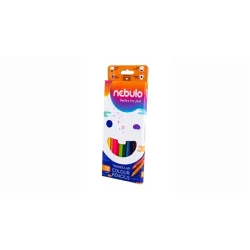 Nebulo háromszög alakú 12db-os vegyes színű színes ceruza