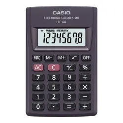 Casio HL-4A-S Zsebszámológép Silver