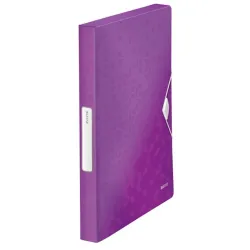 Leitz WOW jumbo gumis mappa lila (46290062)