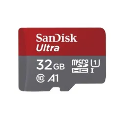 Sandisk 32GB microSDHC Ultra Class 10 UHS-I A1 (Android) + adapterrel