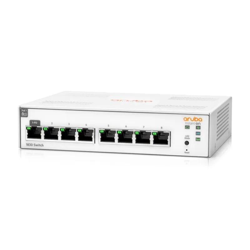 Aruba Instant On JL810A 1830 8xGbE LAN port smart menedzselhető switch Aruba Instant On JL810A 1830 8xGbE LAN port smart menedzselhető switch