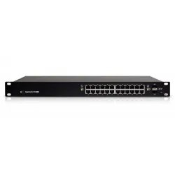 Ubiquiti EdgeSwitch 24 - Switch - L3 - Managed - 24 x 10/100/1000 (PoE+) + 2 x Gigabit SFP - rack-mountable - PoE+
