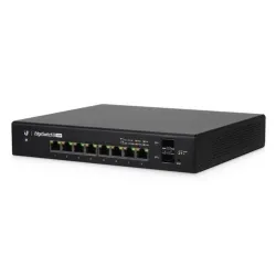 Ubiquiti EdgeSwitch, 8x gigabit RJ45 PoE port max. 150W, 2xSFP port