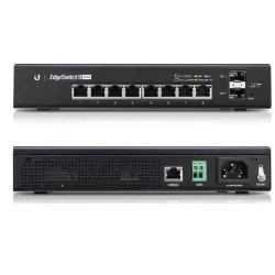 Ubiquiti EdgeSwitch, 8x gigabit RJ45 PoE port max. 150W, 2xSFP port