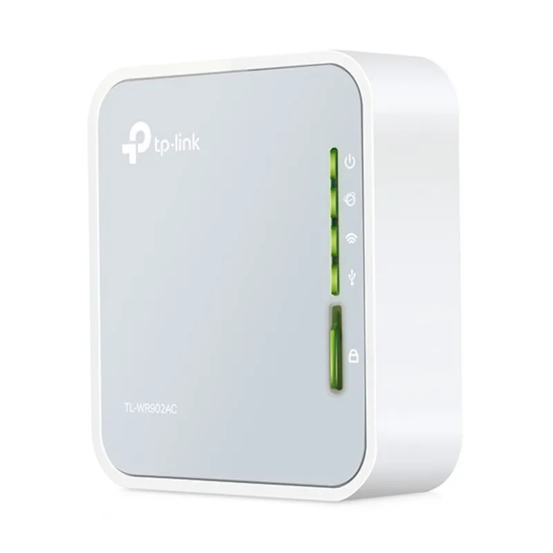 TP-LINK Wireless Router Dual Band AC750 1xWAN/LAN(100Mbps) + 1xUSB, TL-WR902AC TP-LINK Wireless Router Dual Band AC750 1xWAN/LAN(100Mbps) + 1xUSB, TL-WR902AC