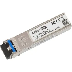 MIKROTIK S-31DLC20D SFP (1.25G) module, 20KM, Single Mode