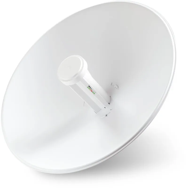 Ubiquiti Power Beam Outdoor Bridge System with integrated 25 dBi 10/100/1000 Ethernet Port 150+ Mbps Ubiquiti Power Beam Outdoor Bridge System with integrated 25 dBi 10/100/1000 Ethernet Port 150+ Mbps