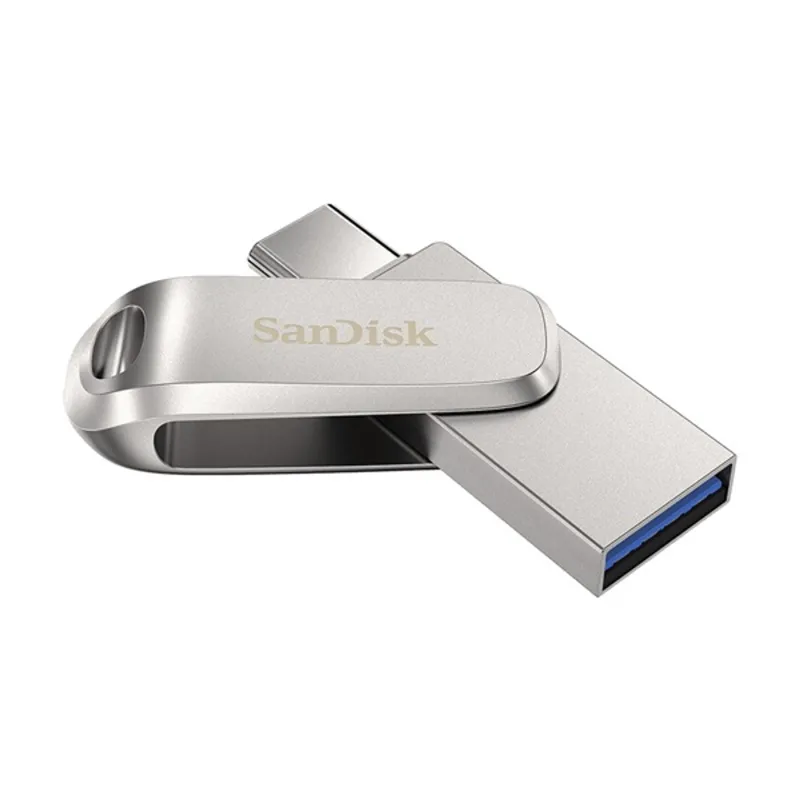 Sandisk 1TB Ultra Dual Drive Luxe USB Type-C Flash Drive Silver Sandisk 1TB Ultra Dual Drive Luxe USB Type-C Flash Drive Silver