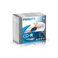 Philips CD-R írható CD lemez 700MB vékony tok