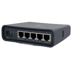 MikroTik RouterBOARD hAP ac lite RB952UI-5AC2ND - Radio access point - 100Mb LAN - Wi-Fi 5 - 2.4 GHz, 5 GHz - DC power