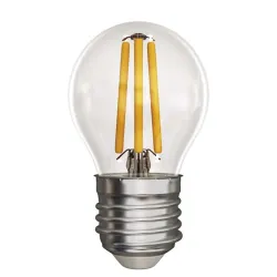 EMOS LED fényforrás filament kisgömb E27 4W melegfehér (Z74240)