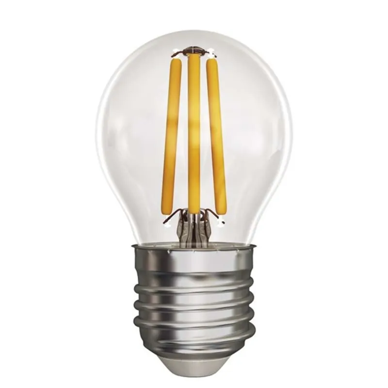 EMOS LED fényforrás filament kisgömb E27 4W melegfehér (Z74240) EMOS LED fényforrás filament kisgömb E27 4W melegfehér (Z74240)