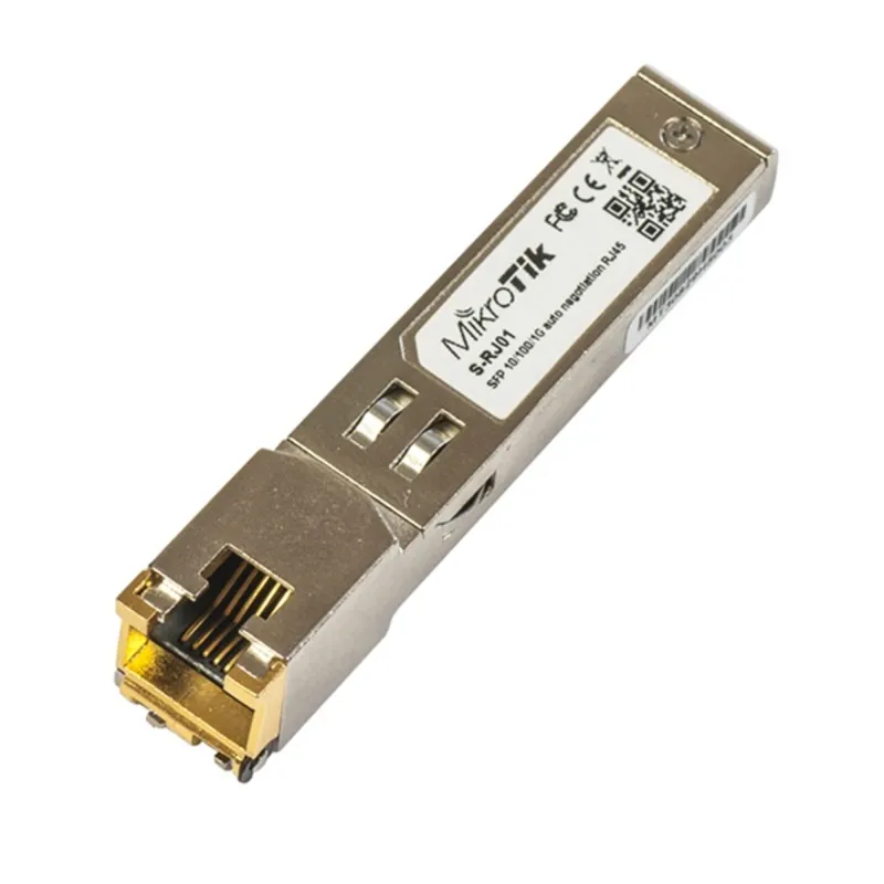 MikroTik S-RJ01 1000Base-T Cooper RJ-45 modul MikroTik S-RJ01 1000Base-T Cooper RJ-45 modul