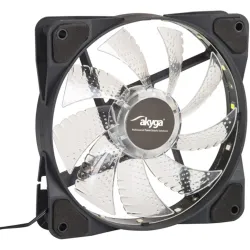 Akyga AW-12D-LED System Fan 12cm Rainbow LED