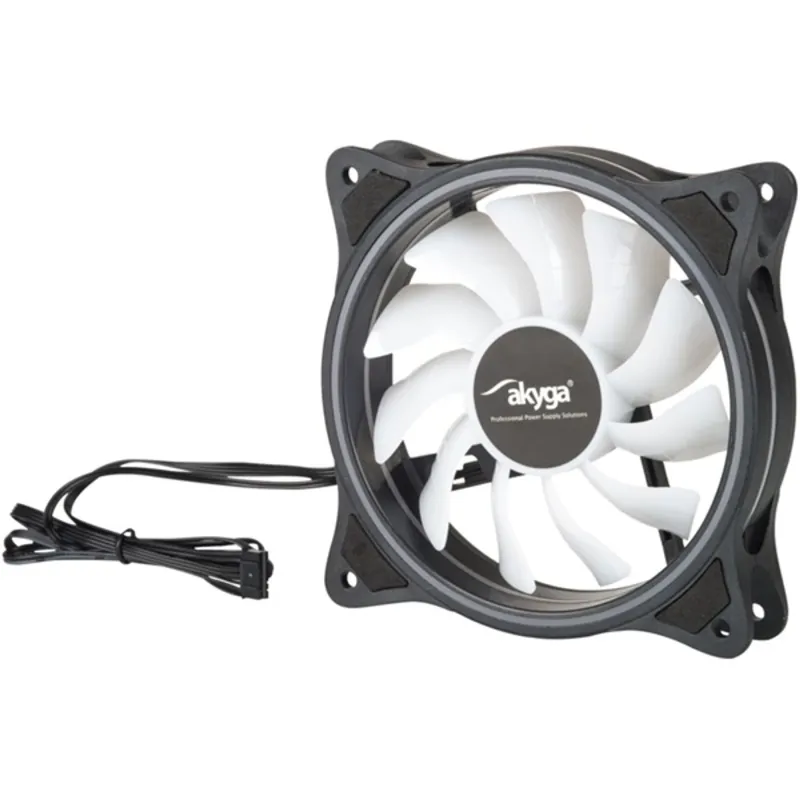 Fan Akyga AW-12D-RGB- 12cm - RGB Fan Akyga AW-12D-RGB- 12cm - RGB