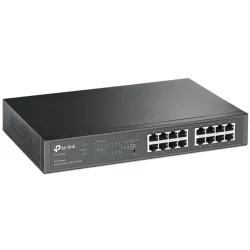 TP-LINK TL-SG1016PE 16 portos gigabites Easy Smart PoE switch 8 PoE+ csatlakozás