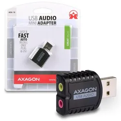 Axagon ADA-10 USB külső hangkártya