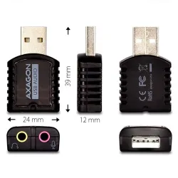 Axagon ADA-10 USB külső hangkártya