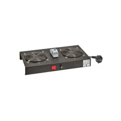 Legrand EC2V Rackszekrény ventilátor 19"- 2 ventilátor, termosztát