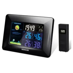 Sencor SWS 4250 időjárás állomás fekete