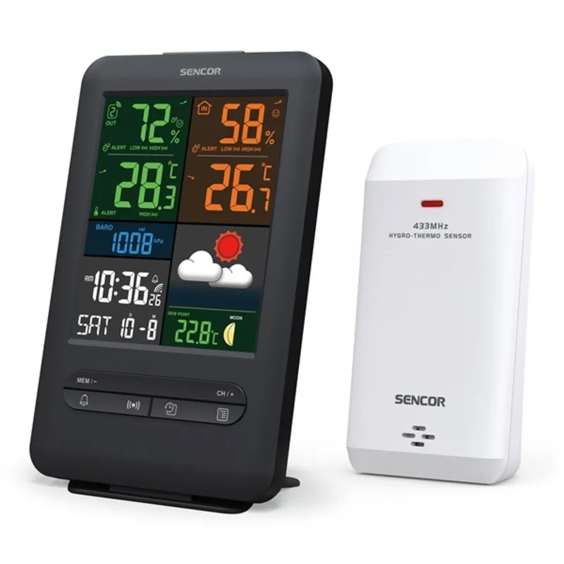 Sencor SWS 7300 időjárás állomás Sencor SWS 7300 időjárás állomás