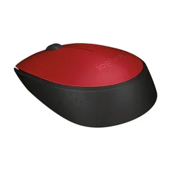 LOGITECH MOUSE M171 Piros Wireless