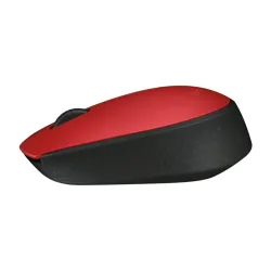 LOGITECH MOUSE M171 Piros Wireless