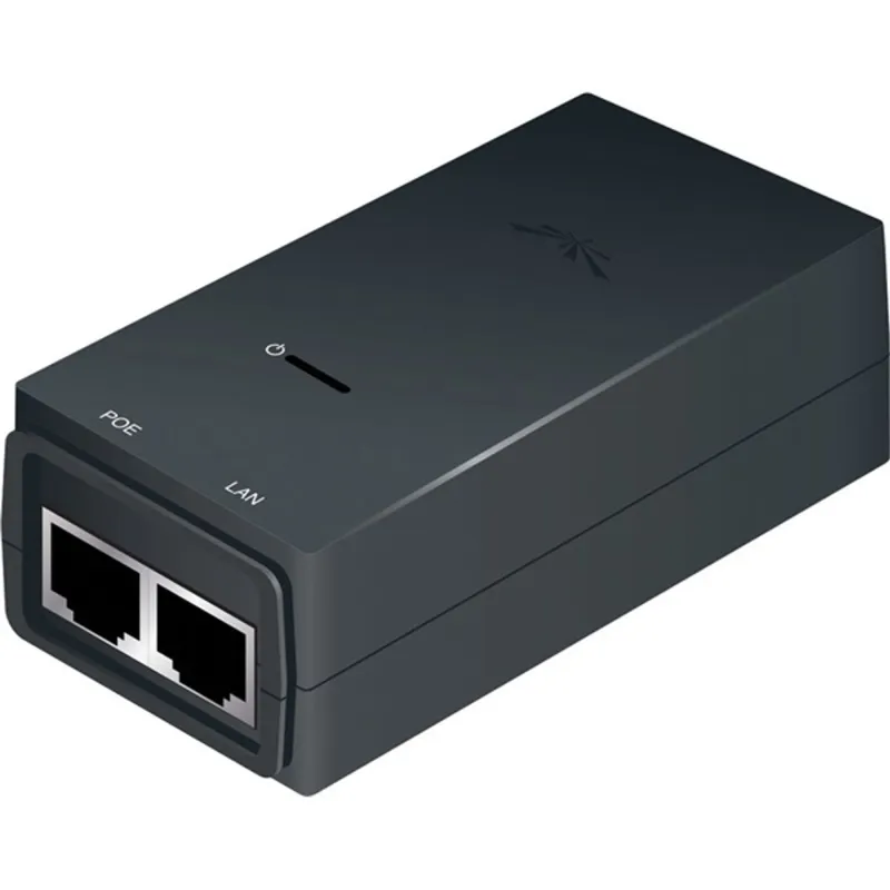 UBIQUITI POE-24-12W Passive PoE Adapter EU/ 24V 0.5A/ grounding/ESD protection/ 12W UBIQUITI POE-24-12W Passive PoE Adapter EU/ 24V 0.5A/ grounding/ESD protection/ 12W