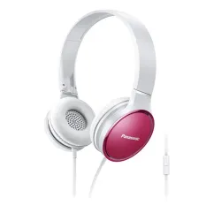 Panasonic RP-HF300ME rózsaszin vezetékes, mikrofonos  fejhallgató