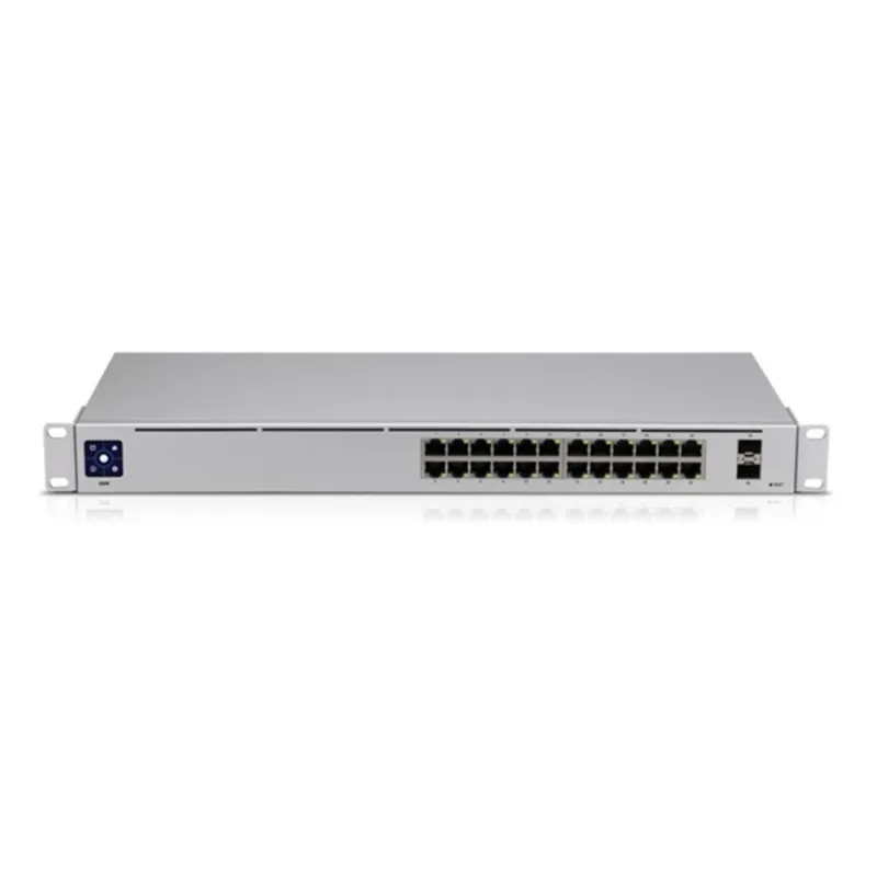 Ubiquiti UniFi USW-24 24port GbE LAN 2xGbE SFP port L2 menedzselhető switch Ubiquiti UniFi USW-24 24port GbE LAN 2xGbE SFP port L2 menedzselhető switch