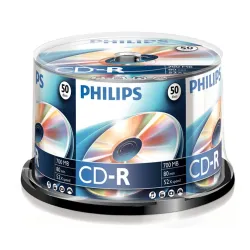 PHILIPS CD Lemez CD-R80 50db/Henger 52x