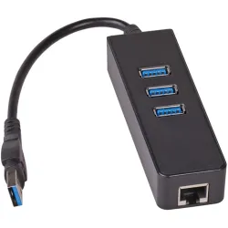 Akyga AK-AD-32 USB3.0 3-port + Ethernet Hub