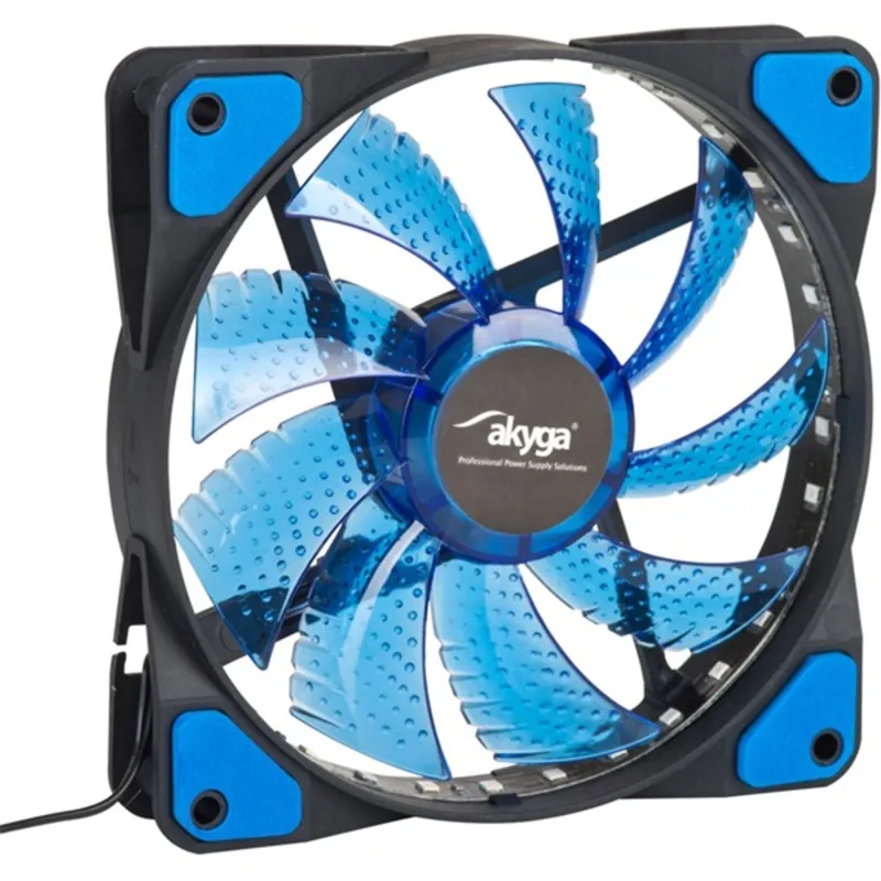 Akyga ház hűtő 12cm kék LED (AW-12E-BL) Akyga ház hűtő 12cm kék LED (AW-12E-BL)
