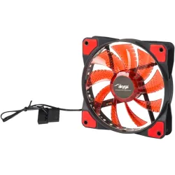 AKYGA System Fan AW-12E-BR 120mm 33 LED red Molex