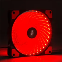 AKYGA System Fan AW-12E-BR 120mm 33 LED red Molex